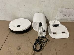 lot 269 image: Yeedi by ECOVACS VAC Station, 3-in-1 3000Pa Robot Vacuum, Mop, Self-Empty Smart Mapping
