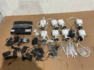 lot 103 image: 8PCS Zosi C182 4K 8 Channel Camera System  Up to 8 Cameras