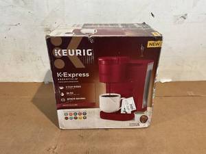 lot 148 image: Keurig K-Express Essentials Single-Serve K-Cup Pod Coffee Maker