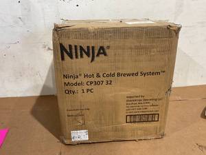 lot 493 image: Ninja CP307 Hot and Cold Brewed System, Tea & Coffee Maker
