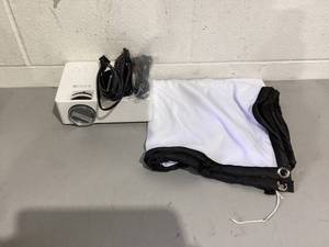 lot 423 image: Dr.J Professinal Wifi Projector Model V88
