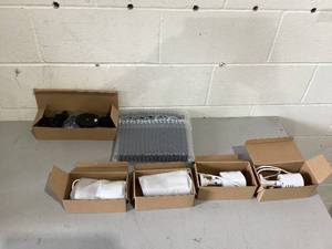 lot 433 image: 4PCS TOPVISION Wired Security Camera System, 8CH 3MP NVR, 1080P Surveillance Cameras with Color Night Vision