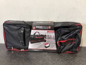 lot 707 image: SwissTech Navigation 36 Drop Bottom Rolling Duffel