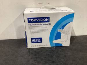 lot 512 image: 4PCS TOPVISION Wired Security Camera System, 8CH 3MP NVR, 1080P Surveillance Cameras with Color Night Vision