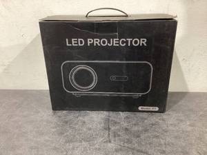 lot 518 image: Hompow 4K Support Projector with Wifi and Bluetooth, Mini Portable Projectors for Outdoor Home Movie