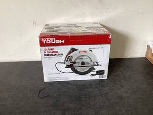 lot 534 image: Hyper Tough 12 Amp Corded 7-14 Circular Saw