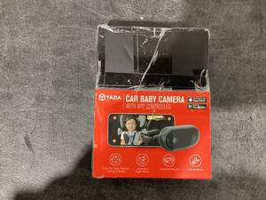 lot 538 image: YADA Wireless in-Car 1080P Portable Baby Monitor Camera, Universal Compatibility, App Control and Record