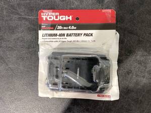 lot 554 image: Hyper Tough 20V Max 4.0Ah Battery