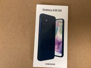 lot 50 image: Samsung Galaxy A35 5G A Series 128GB Unlocked Android Cell Phone