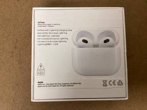 lot 60 image: Apple AirPods (3rd Generation)