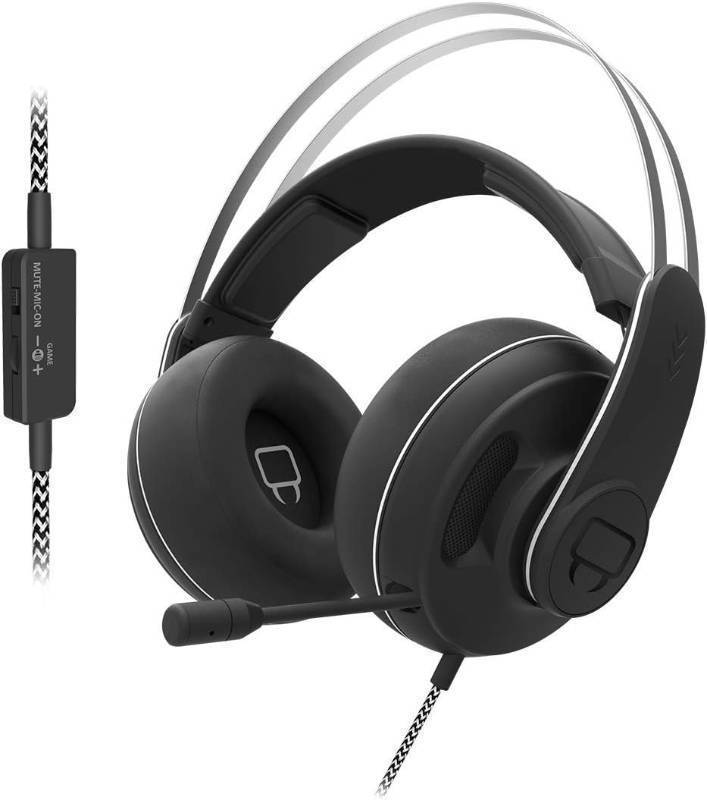 lot 746 image: NEW Venom Sabre Universal Stereo Gaming Headset (PS4  Xbox One  Switch  PC  Mac) (PS4) - Black