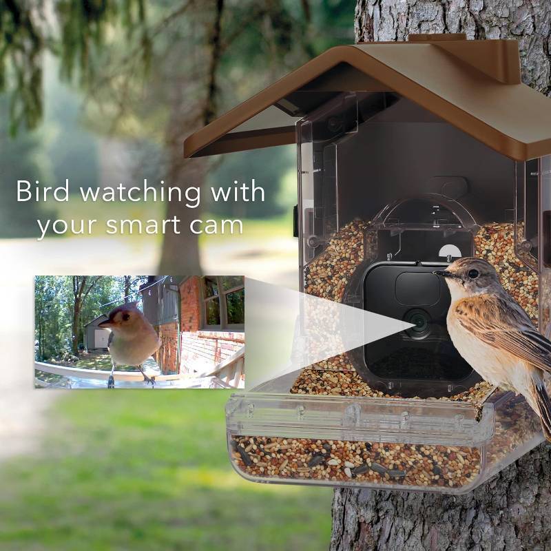 lot 912 image: Wasserstein Bird Feeder Camera Case  Smart Bird Watching Accessory (Camera NOT Included)