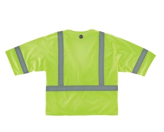 lot 859 image: NEW Ergodyne GloWear 8310HL Economy Hi-Vis Safety Vest - Type R, Class 3, Hook & Loop - LIME- 2XL3XL