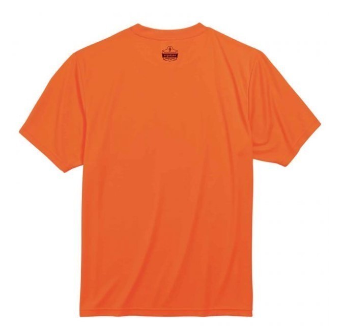 lot 846 image: NEW Ergodyne GloWear 8089 Hi-Vis Short Sleeve T-Shirt -Non-Certified - Orange - XXL