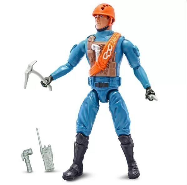 lot 395 image: NEW Members Mark Elite Adventure Corps 4-Action Figure Pack