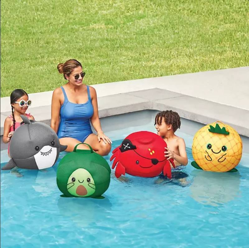 lot 198 image: NEW Members Mark Mesh Animal Pool Buddies, 16 Avocado