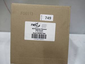 lot 749 image: NEW NEU RAIN Scent All Purpose Cleaner Spray 24 oz (Case of 6 Bottles)