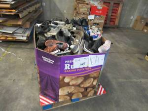 lot 104 image: Pallet of Store Overstock Store and Ecommerce Product and Returns - Used Shoes and Boots