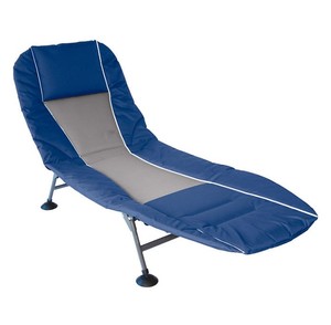 lot 356 image: Members Mark Folding Cot & Lounger - Blue