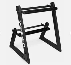 lot 370 image: NEW Weider Dumbbell Rack - Black - NO WEIGHTS INCLUDED - RACK ONLY