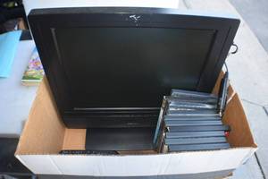 12 volt DVD Player with DVDs