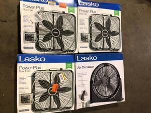 Lot of Assorted Fans Various Models and Conditions Customer Returns See Pictures