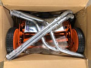 American Lawn Mower Company 14 in. 4-Blade Manual Walk Behind Reel Lawn Mower Customer Returns See Pictures