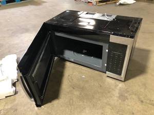 Vissani 1.7 cu. ft. 1000-Watt Over the Range Microwave in Stainless Steel   Customer Returns See Pictures