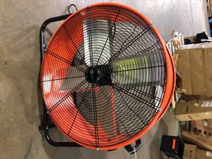 Commercial Electric 24 in. 2-Speed Heavy Duty Tilt Drum Fan Customer Returns See Pictures