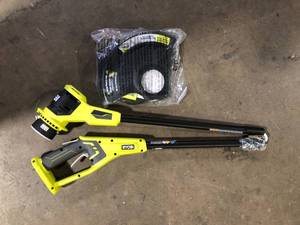 RYOBI ONE 18V 13 in. Cordless Battery String Trimmer (Tool Only) Customer Returns See Pictures