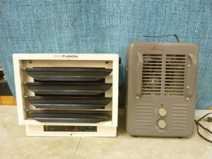 2 Portable Heaters