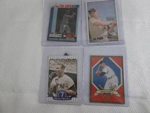lot 21 image: Assorted  Mickey Mantle Topps & Bow...