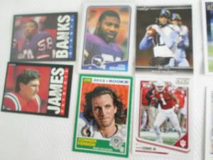 lot 27 image: Assorted Football Rookie Cards...