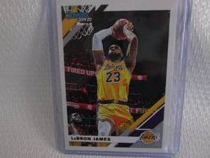 lot 32 image: 2019-20 Donruss LeBron James Card...