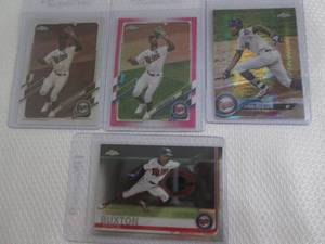 lot 38 image: 2018 - 2021 Topps Chrome Byron Buxt...