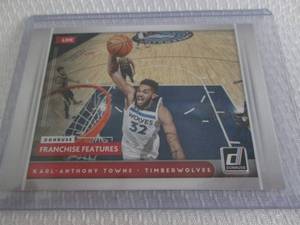 lot 46 image: 2021-22 Donruss Karl Anthony Towns ...