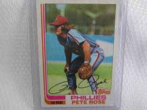 lot 54 image: 1982 Topps Pete Rose Card...