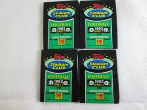 lot 78 image: 4-1992 Stadium Club Football Series...