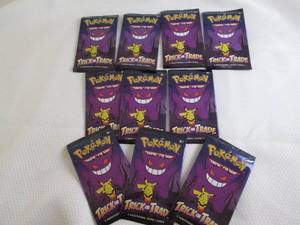 lot 87 image: 10 2023 Pokemon Trick Or Trade Pack...
