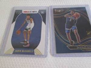 lot 101 image: 2021 Select & Hoops Jaden McDaniels...