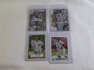 lot 108 image: Topps Aaron Judge Cards...