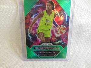 lot 117 image: 2021 Prizm Satou Sabally Fireworks ...