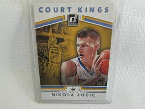 lot 141 image: 2017-18 Donruss Nikola Jokic Court ...