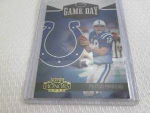 lot 150 image: 2005 Playoff Peyton Manning Game Da...