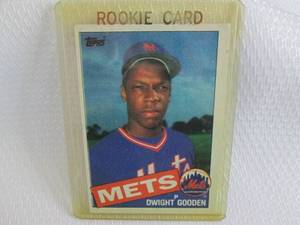 lot 151 image: 1985 Topps Dwight Gooden Rookie Car...