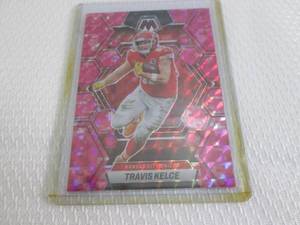 lot 166 image: 2023 Mosanic Travis Kelce Pink Priz...