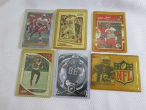 lot 167 image: Zach Ertz, Chris Jones , Keenan All...