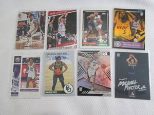 lot 174 image: Assorted Basketball Rookie Cards...