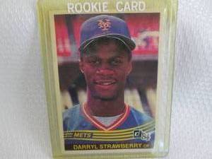 lot 181 image: 1984 Donruss Darry Strawberry Rooki...