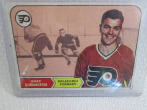 lot 183 image: 1968-69 Topps Gary Dornhoefer Card...